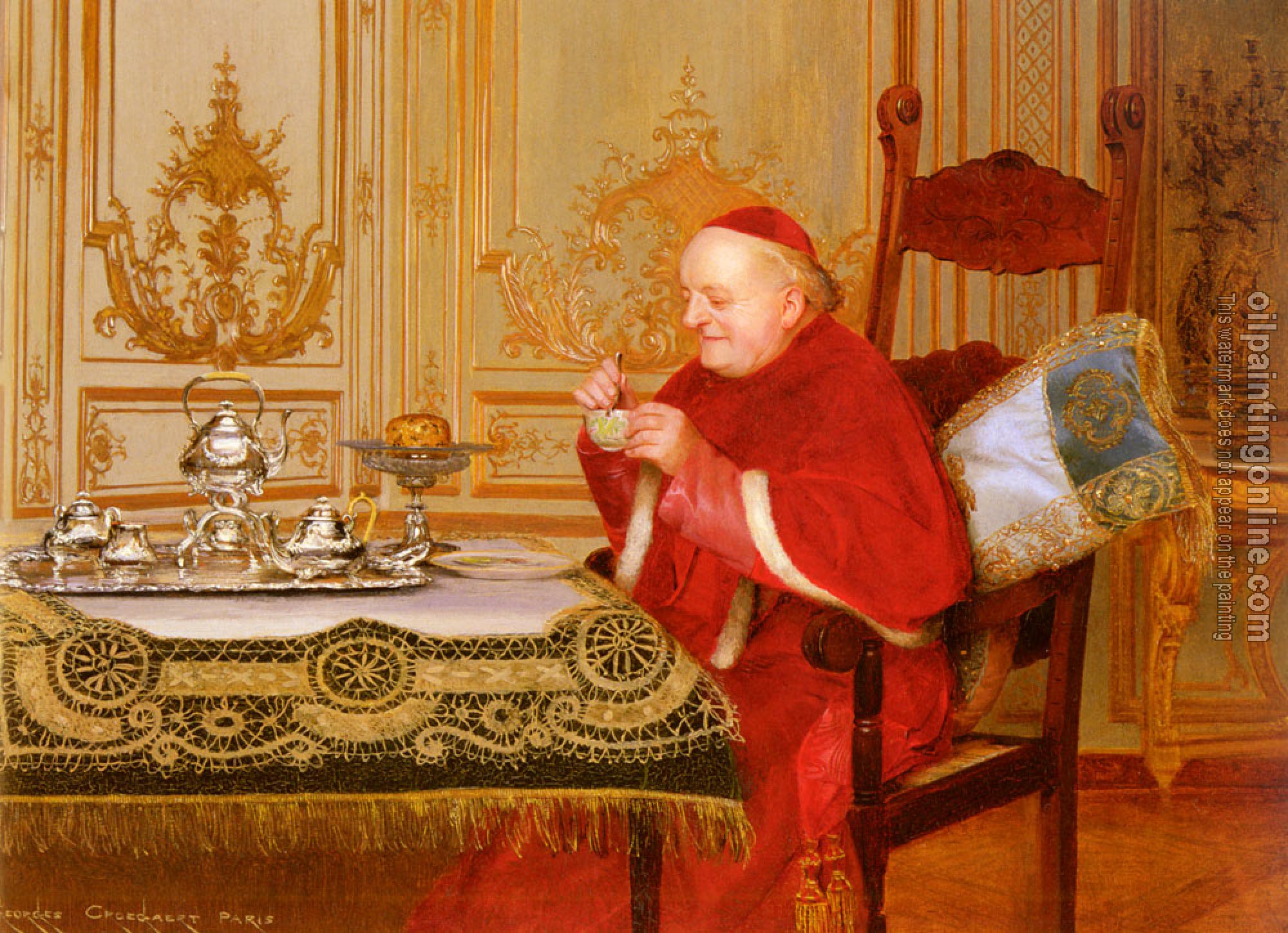 Georges Croegaert - Teatime